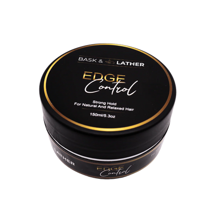 BASK & LATHER Strong Hold Edge Control Gel with Castor Oil 3pcs
