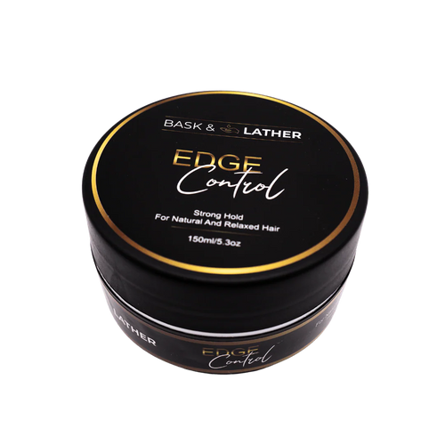 BASK & LATHER Strong Hold Edge Control Gel with Castor Oil 3pcs